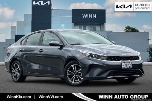 Gravity Gray 2023 Kia Forte LXS
