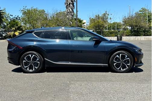 Blue 2023 Kia EV6 Wind