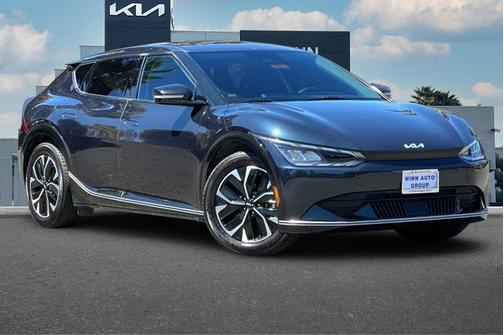 Blue 2023 Kia EV6 Wind