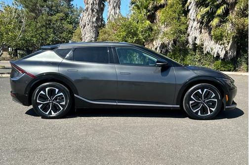 Gray 2023 Kia EV6 Wind