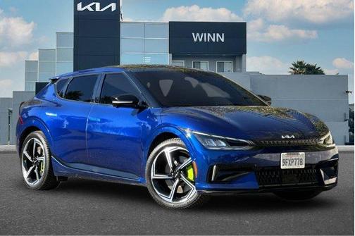 Blue 2023 Kia EV6 GT