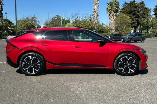 Red 2023 Kia EV6 GT-Line