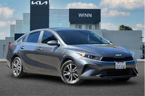 Gray 2022 Kia Forte LXS