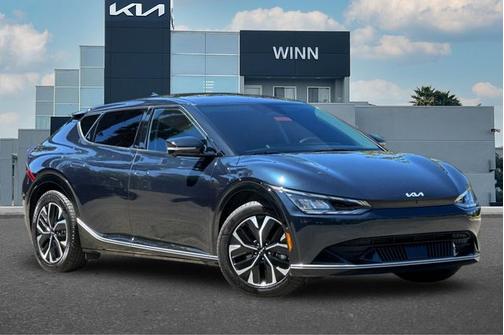 Blue 2023 Kia EV6 Wind
