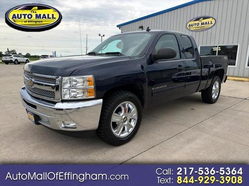 Blue 2012 Chevrolet Silverado 1500 LT
