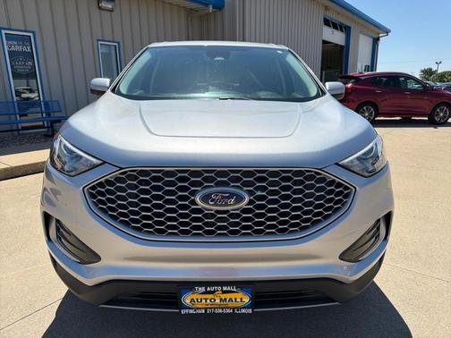 Silver 2024 Ford Edge ST-Line