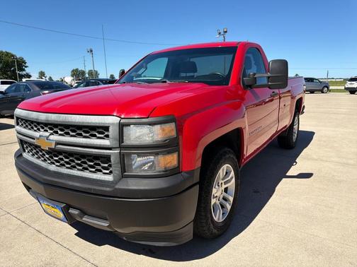 Red 2014 Chevrolet Silverado 1500 Work Truck 1WT