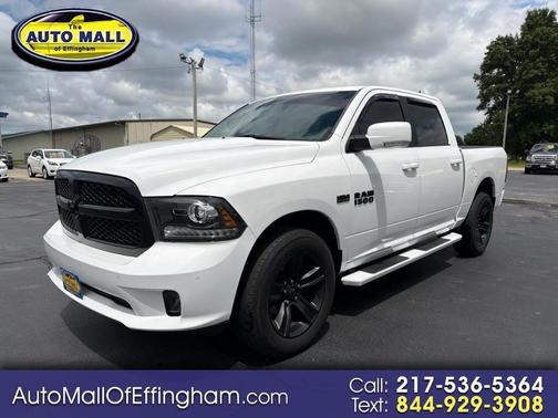 White 2018 RAM 1500 Sport
