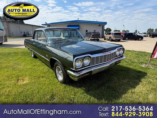 Dark Green 1964 Chevrolet Biscayne