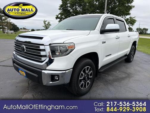 White 2018 Toyota Tundra Limited
