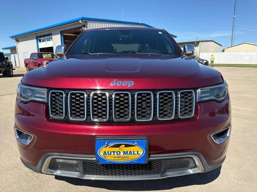 Burgundy 2017 Jeep Grand Cherokee Limited
