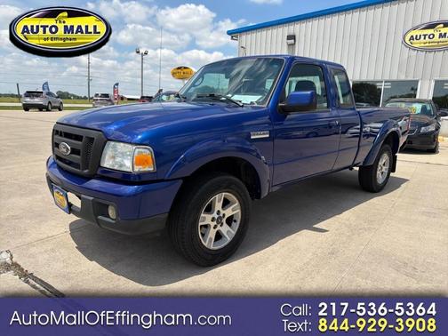 Blue 2006 Ford Ranger Sport