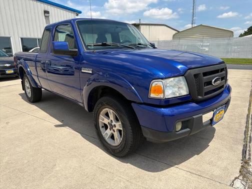 Blue 2006 Ford Ranger Sport