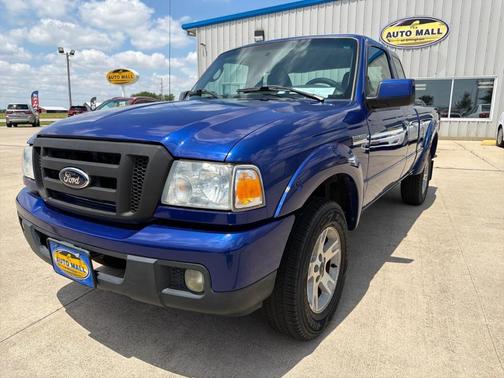 Blue 2006 Ford Ranger Sport
