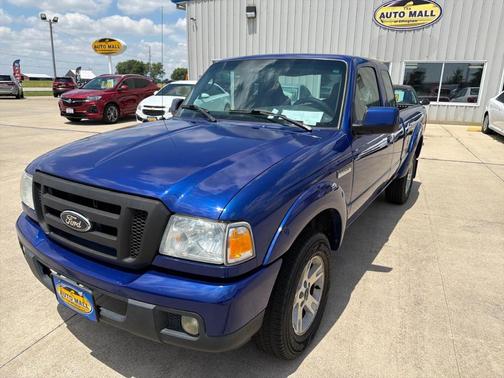 Blue 2006 Ford Ranger Sport