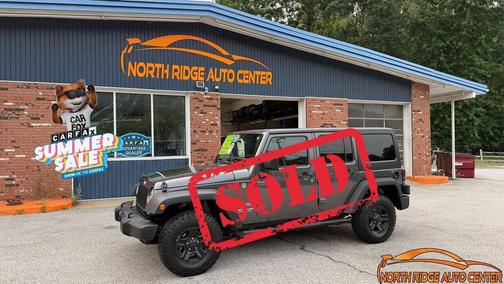 Granite Crystal Metallic Clearcoat 2017 Jeep Wrangler Unlimited Sport