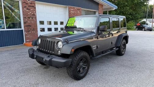 Granite Crystal Metallic Clear Coat 2017 Jeep Wrangler Unlimited Sport
