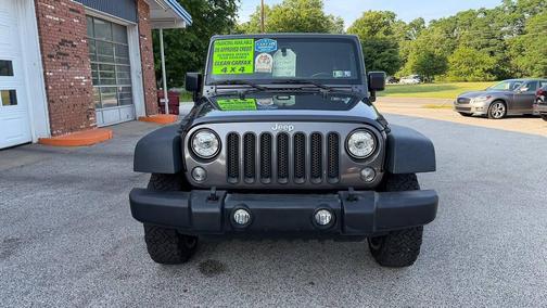 Granite Crystal Metallic Clear Coat 2017 Jeep Wrangler Unlimited Sport