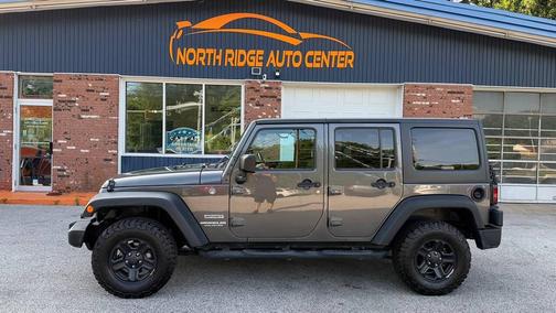 Granite Crystal Metallic Clear Coat 2017 Jeep Wrangler Unlimited Sport