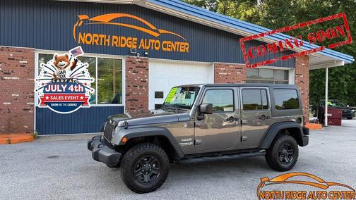 Granite Crystal Metallic Clear Coat 2017 Jeep Wrangler Unlimited Sport