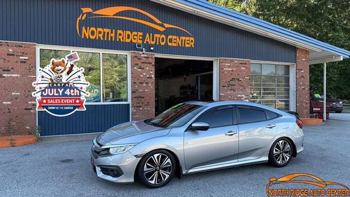 Lunar Silver Metallic 2016 Honda Civic EX-T