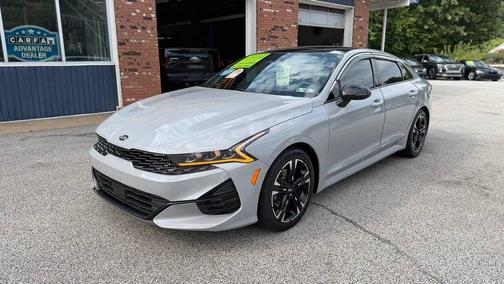 Wolf Gray 2021 Kia K5 GT-Line