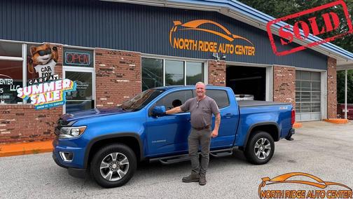 Kinetic Blue Metallic 2018 Chevrolet Colorado Z71