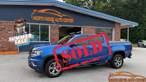 Kinetic Blue Metallic 2018 Chevrolet Colorado Z71
