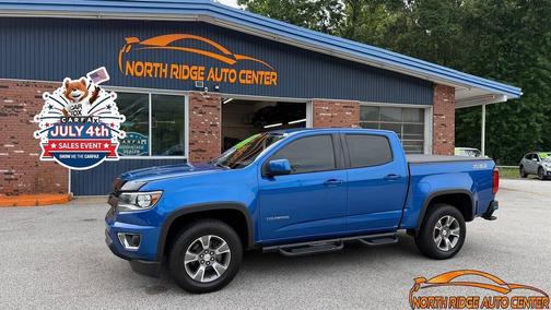 Kinetic Blue Metallic 2018 Chevrolet Colorado Z71