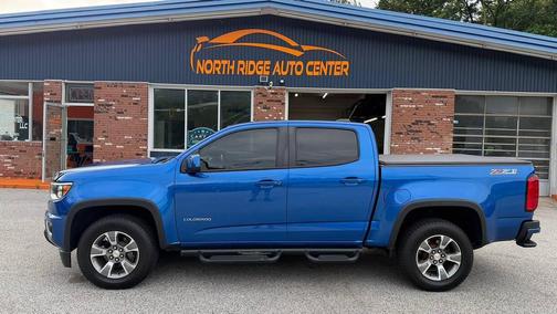 Kinetic Blue Metallic 2018 Chevrolet Colorado Z71