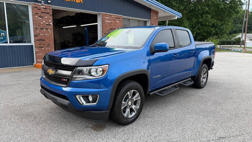 Kinetic Blue Metallic 2018 Chevrolet Colorado Z71