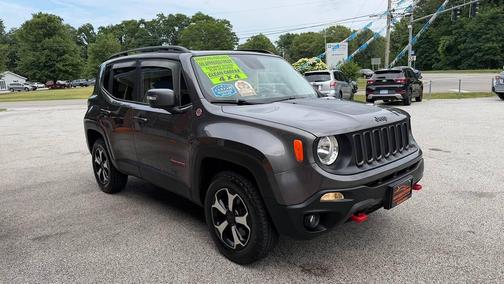 Granite Crystal Metallic Clearcoat 2016 Jeep Renegade Trailhawk