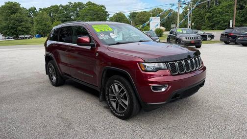 Velvet Red Pearlcoat 2020 Jeep Grand Cherokee North Edition 4x4
