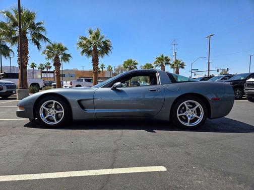 Medium Spiral Gray Metallic 2004 Chevrolet Corvette Base