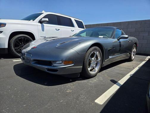 Medium Spiral Gray Metallic 2004 Chevrolet Corvette Base