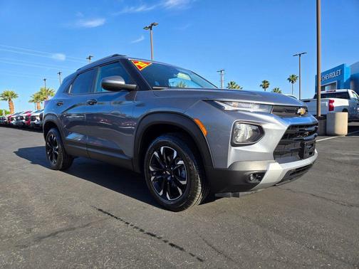 Satin Steel Metallic 2021 Chevrolet Trailblazer LT