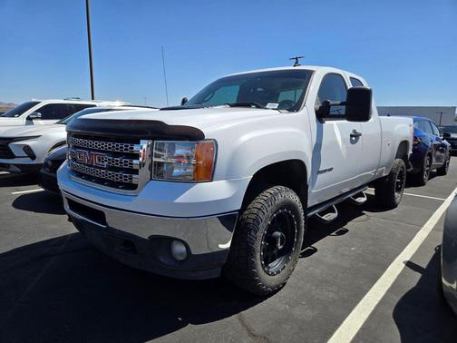 Summit White 2012 GMC Sierra 2500 SLE