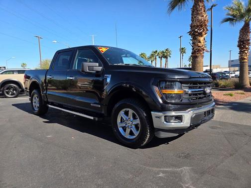 Agate Black Metallic 2024 Ford F-150 XLT