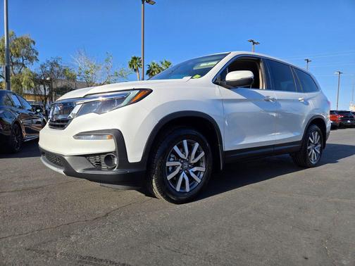 Platinum White Pearl 2022 Honda Pilot 2WD EX-L