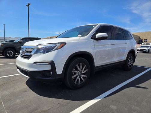 Platinum White Pearl 2022 Honda Pilot 2WD EX-L