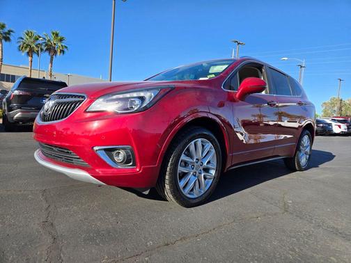 Chili Red Metallic 2020 Buick Envision AWD Premium II