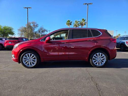 Chili Red Metallic 2020 Buick Envision AWD Premium II