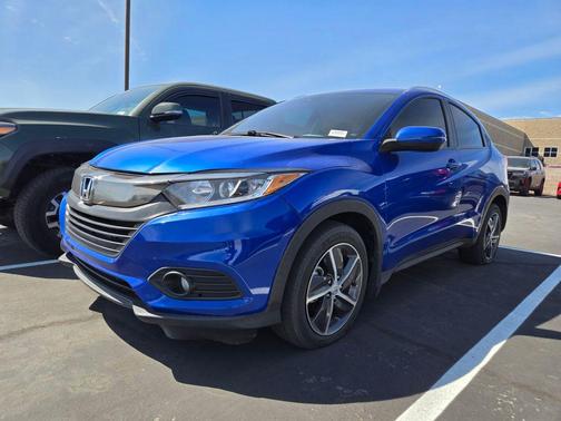 Aegean Blue Metallic 2022 Honda HR-V EX