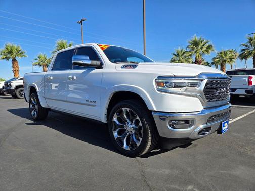 Bright White Clearcoat 2021 RAM 1500 Limited