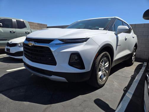 Summit White 2021 Chevrolet Blazer 1LT