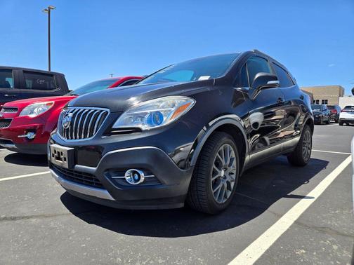 Carbon Black Metallic 2016 Buick Encore Sport Touring
