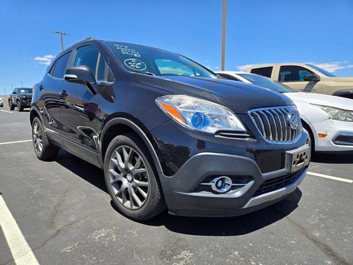 Carbon Black Metallic 2016 Buick Encore Sport Touring