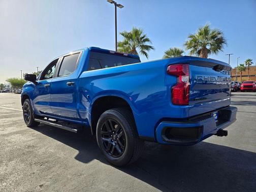 Glacier Blue Metallic 2024 Chevrolet Silverado 1500 Custom