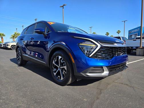 Sapphire Blue 2024 Kia Sportage EX