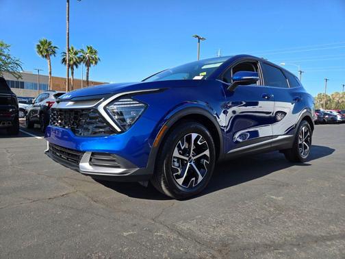 Sapphire Blue 2024 Kia Sportage EX